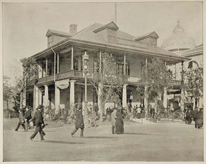 1893 Chicago World's Fair Louisiana Building Print - ORIGINAL HISTORIC FAIR3