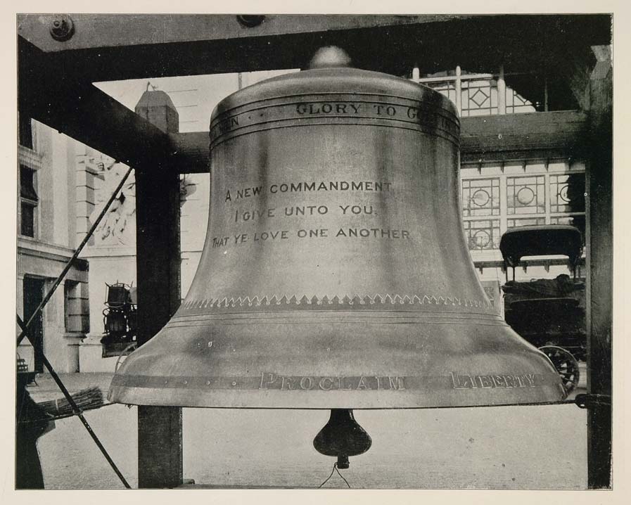1893 Chicago World's Fair New Liberty Bell Grand Plaza ORIGINAL HISTORIC FAIR8