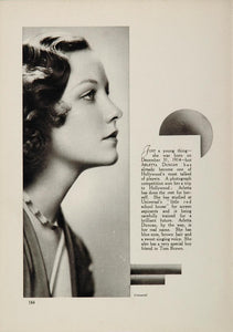 1933 Arletta Duncan Universal Actor Movie Film Print - ORIGINAL FILM