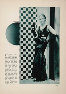 1933 Constance Cummings Halverstadt Film Movie Actor - ORIGINAL FILM
