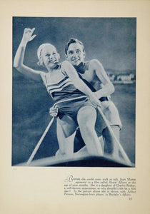 1933 Joan Marsh Arthur Pierson Bachelor's Affairs Print - ORIGINAL FILM