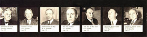 1941 Print WWII U.S. War Roosevelt Cabinet Chief Staff Wartime American Leaders