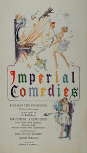 1926 Fox Imperial Comedies Varieties Silent Film Flyer - ORIGINAL FOX