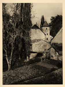 1927 French Farm Thonon les Bains France Hurlimann - ORIGINAL PHOTOGRAVURE FR2