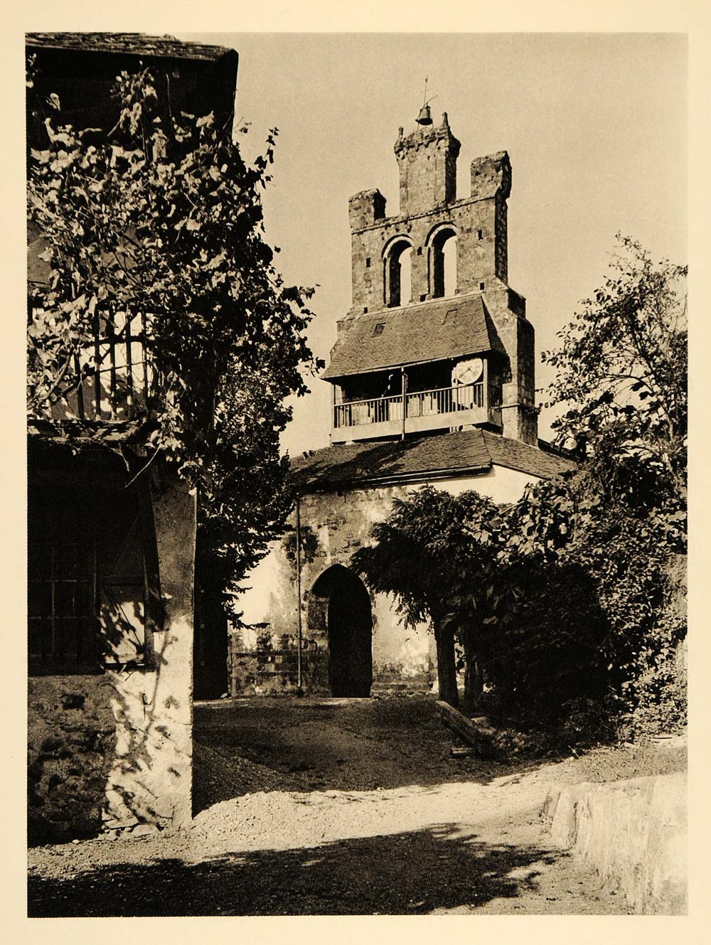 1927 Church Notre Dame Tramesaigues Audressein France - ORIGINAL FR2