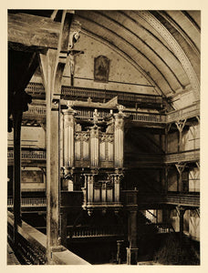 1927 Church Pulpit Saint Jean de Luz France Hurlimann - ORIGINAL FR2