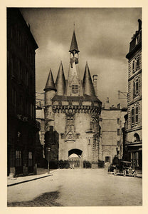1927 Porte de Cailhau Bordeaux France Martin Hurlimann - ORIGINAL FR2