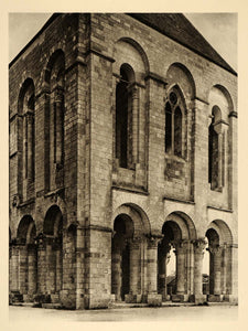 1927 Church Abbaye Fleury Saint Benoit sur Loire France - ORIGINAL FR2