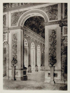 1927 Salon de la Paix Galerie Glaces Palace Versailles - ORIGINAL PHOTOGRAVURE