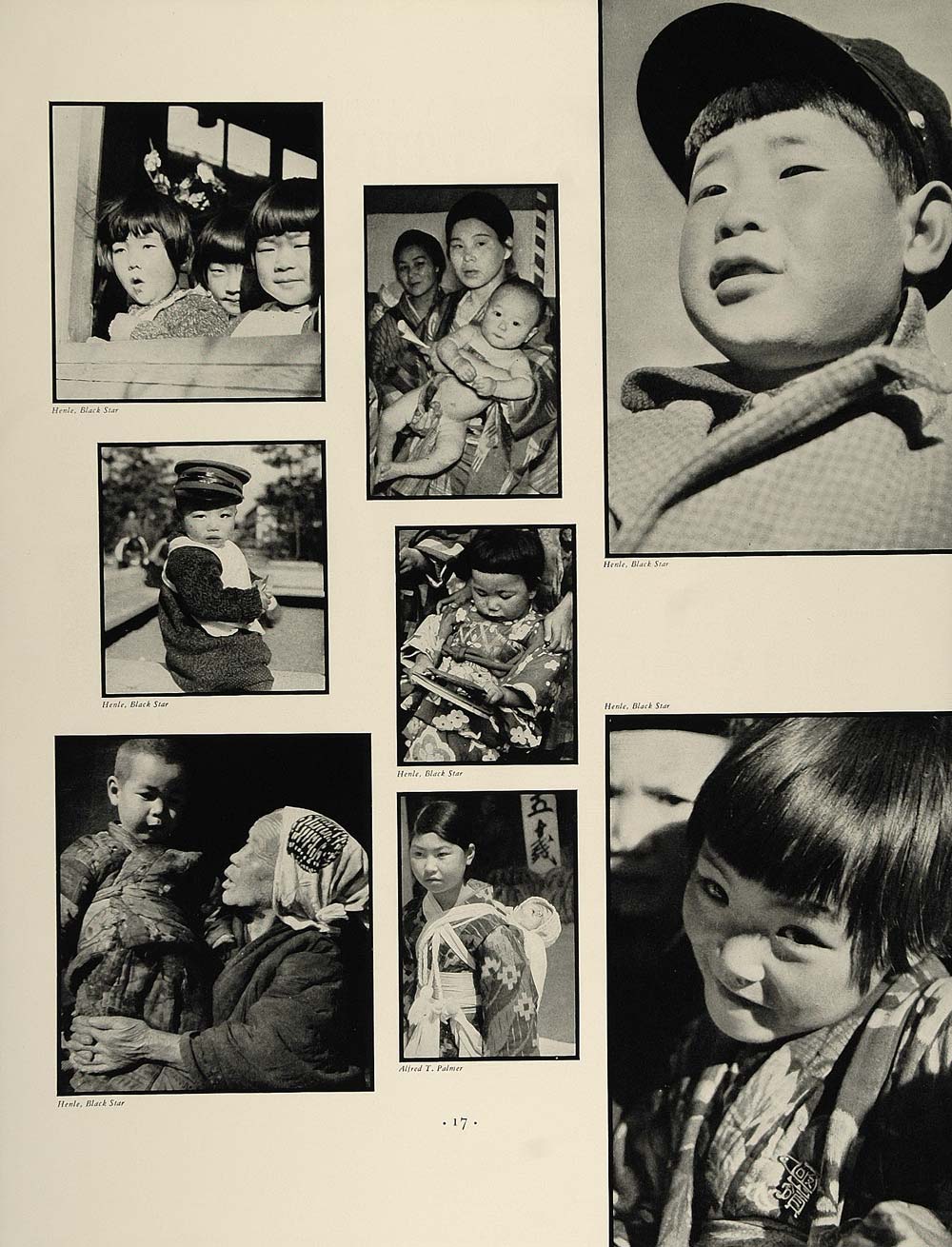 1936 Ad Japanese Children Younosuki Natori Ihei Kimura - ORIGINAL FT4