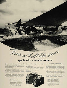 1936 Ad Eastman Kodak Cine-Kodak Home Movie Cameras - ORIGINAL ADVERTISING FT4