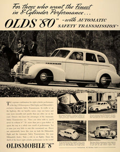1939 Ad Oldsmobile 80 Olds Sedan Automobile Vintage - ORIGINAL ADVERTISING FT6