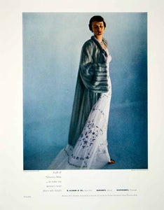 1947 Ad Silverblu Mink Fredrica Furs Ladies Fashion Dress Style Jewelry FTM