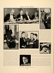 1934 Charles Schwab Bernard Baruch Frederick Williamson ORIGINAL HISTORIC FTT9