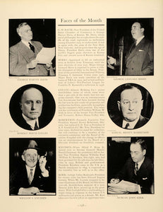 1937 Print Davis Berry Colley Robertson Knudsen Kerr - ORIGINAL HISTORIC FTT9