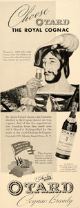 1937 Ad Otard Royal Cognac Brandy Alcohol Liquor France - ORIGINAL FTT9