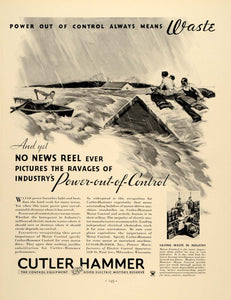 1934 Ad Cutler-Hammer Motor Control Paul Proehl - ORIGINAL ADVERTISING FTT9