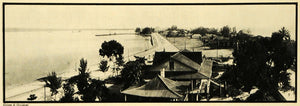 1931 Print Lobito Bay Benguela Railway Angola Atlantic Port Luau Orient FZ1