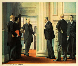1932 Print Director Court Room Bank Walter Monnington England FZ1