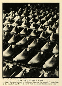 1933 Print Shoemaker Kaufmann Fabry International Shoe Footwear Clothing FZ2