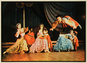 1936 Print Dancing Manhattan Aikins Costume Theater Art New York City FZ2
