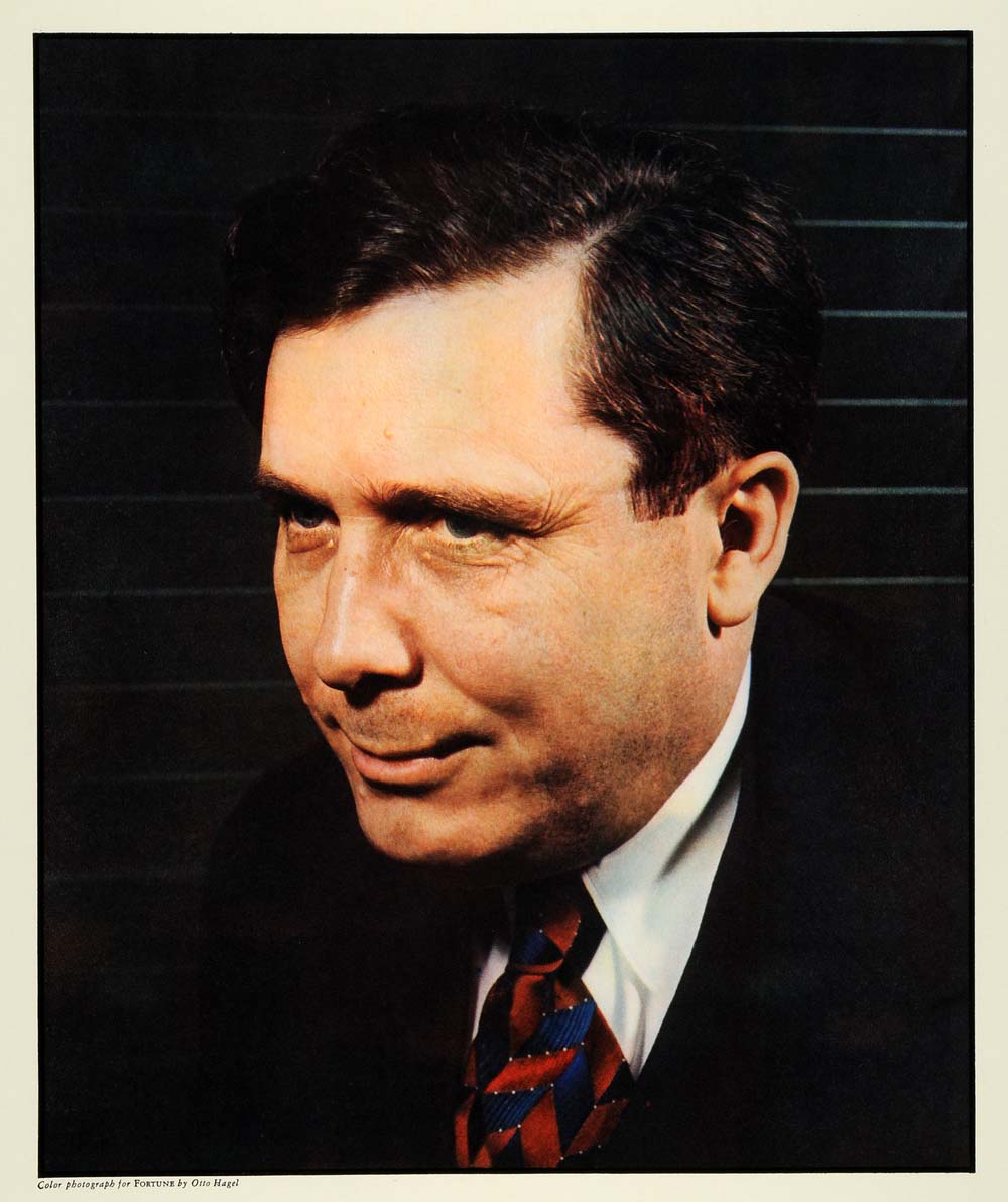 1940 Print Wendell Willkie President Election Candidate Politics Portrait FZ2