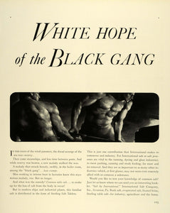 1941 Ad International Sterling Salt Tablets Black Gang Coal Miners Canning FZ5