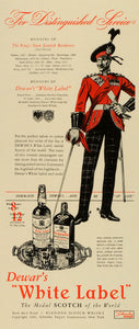 1941 Ad Schenley Import NY Dewar White Label Whisky Victoria Vat Alcohol FZ5