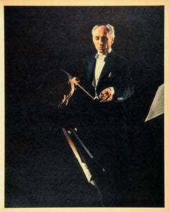 1945 Print Portrait Raymond Hall Cellist Cello Director Conductor Orchestra FZ7