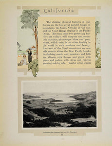 1913 Brochure California Chicago Milwaukee St. Paul RR - ORIGINAL GAC1