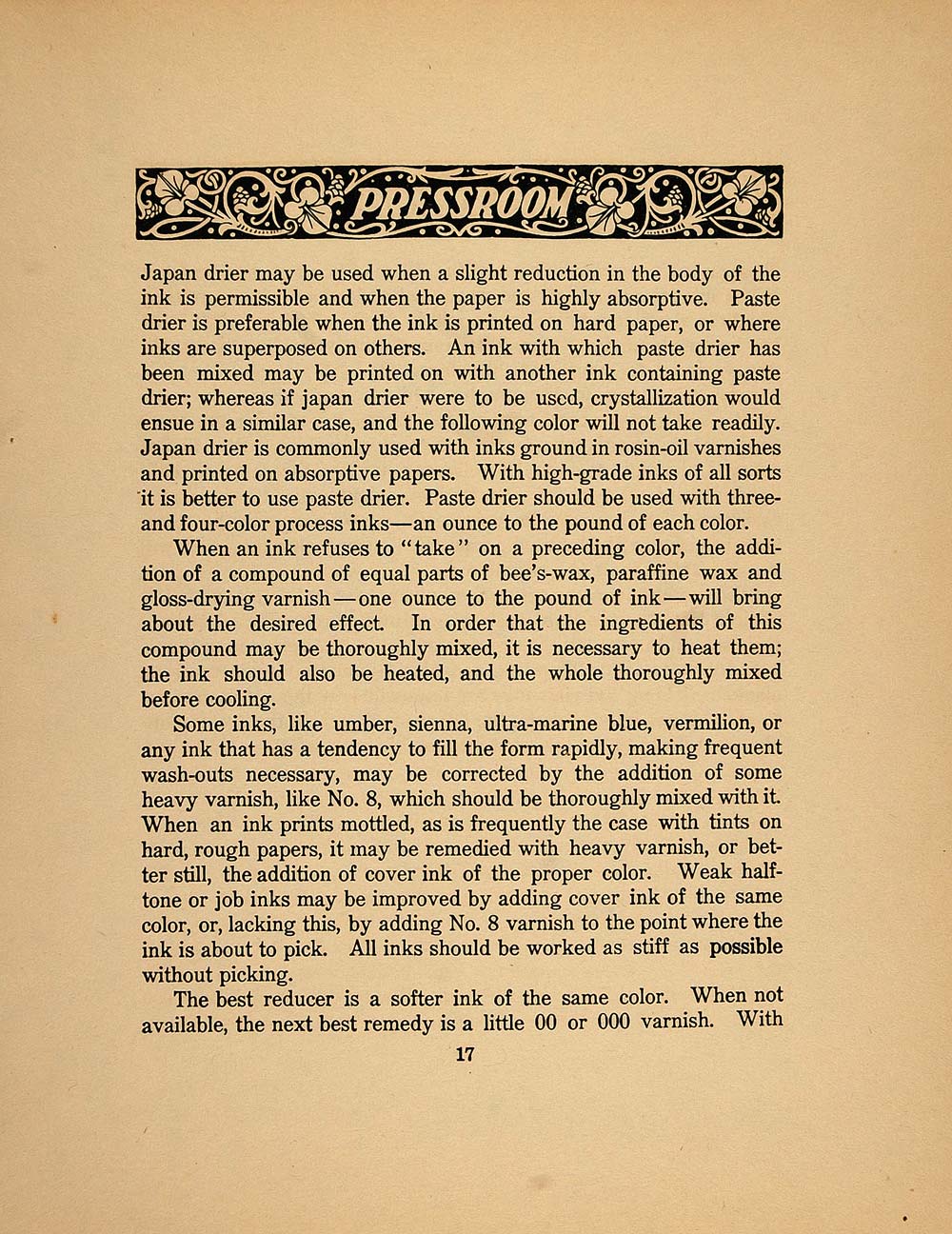 1913 Print Article Printing Ink History Eugene St. John - ORIGINAL GAC1