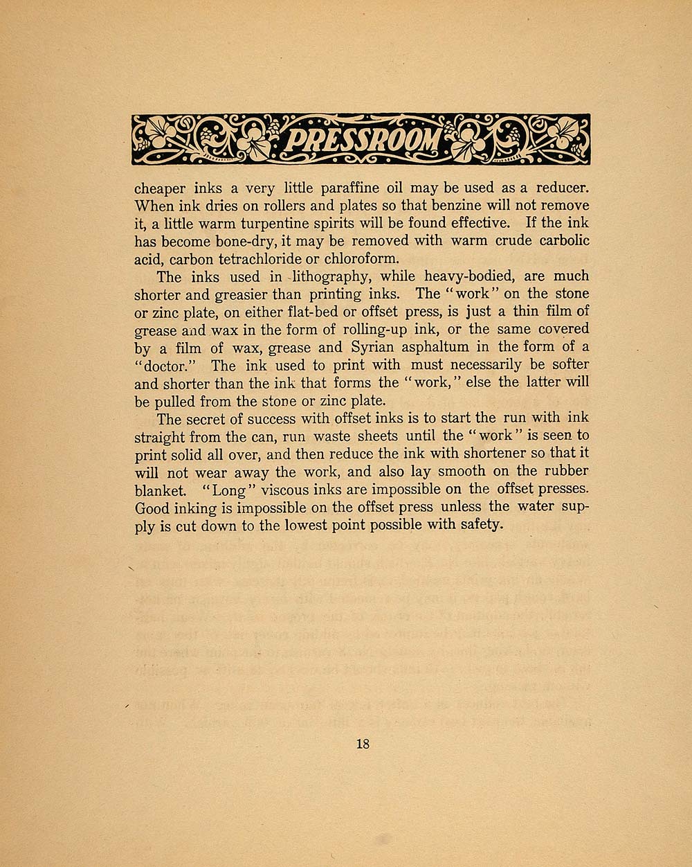 1913 Print Article Printing Ink History Eugene St. John - ORIGINAL GAC1