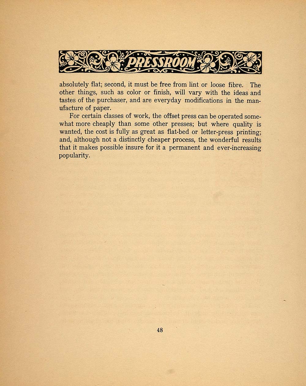 1913 Print Article Offset Printing J. Lenhart Shilling - ORIGINAL GAC1