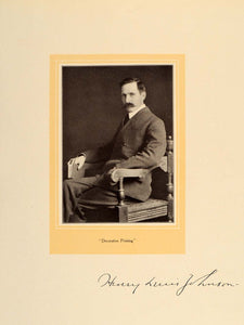 1907 Henry Lewis Johnson Portrait Printing Print - ORIGINAL HISTORIC IMAGE GAC2