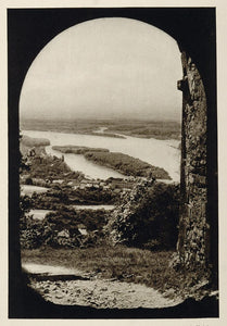 1928 Danube River Donau Danubio Hainburg Austria NICE - ORIGINAL GER1