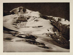 1928 Wildspitz Mountain Peak Austria Austrian Alps Snow - ORIGINAL GER1