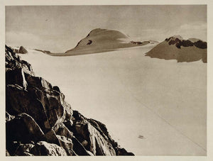 1928 Fluchtkogel Mountain Peak Austria Austrian Alps - ORIGINAL GER1
