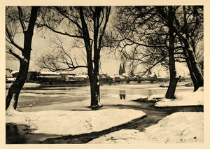 1934 Frankfurt an der Oder Germany Deutschland Winter - ORIGINAL GER4