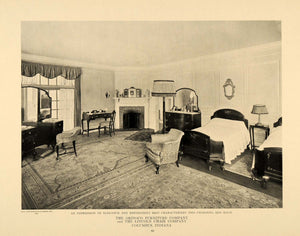 1918 Print Orinoco Furniture Lincoln Furniture Company Bedroom Home Decor GF3