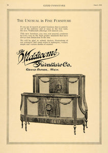 1916 Ad Widdicomb Furniture Company Bedroom Bed Frame - ORIGINAL ADVERTISING GF3