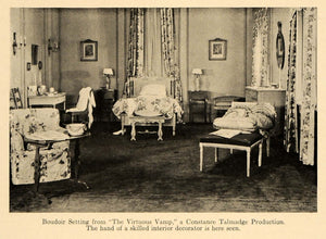 1919 Print Virtuous Vamp Constance Talmadge Movie Set - ORIGINAL HISTORIC GF4
