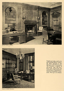 1930 Print Watson & Boaler Decorators Harry M Clawson ORIGINAL HISTORIC GF4