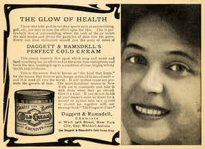 1905 Ad Daggett Ramsdell Chemists Cold Cream Face Care - ORIGINAL GH2