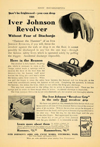 1905 Ad Iver Johnson Revolver Pricing Fitchburg Mass - ORIGINAL ADVERTISING GH2