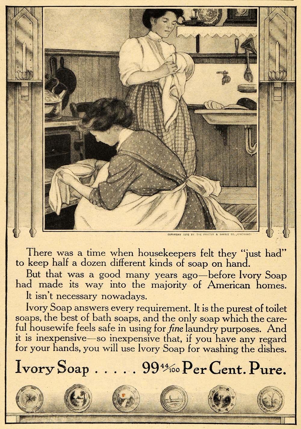 1923 Ad Procter & Gamble Ivory Soap Flakes Laundry Detergent Household –  Period Paper Historic Art LLC