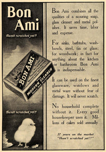 1909 Ad Bon Ami Cleaning Cakes Household Kansas City - ORIGINAL ADVERTISING GH3