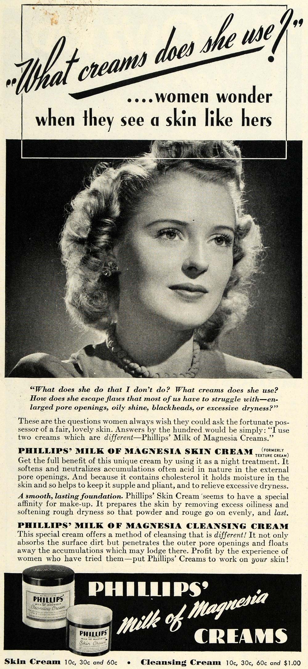 1942 Ad Louis Philippe Cosmetics Lipstick Angelus Beauty Makeup Rouge Price  LF4