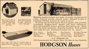 1928 Ad Hodgson Houses Landscaping Farming Household - ORIGINAL ADVERTISING GHB1