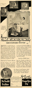 1928 Ad Battle Creek Health Builder Belt Weight Loss - ORIGINAL ADVERTISING GHB1
