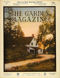 1912 Cover Garden Magazine Nursery Stock Planting Bulbs - ORIGINAL GM1